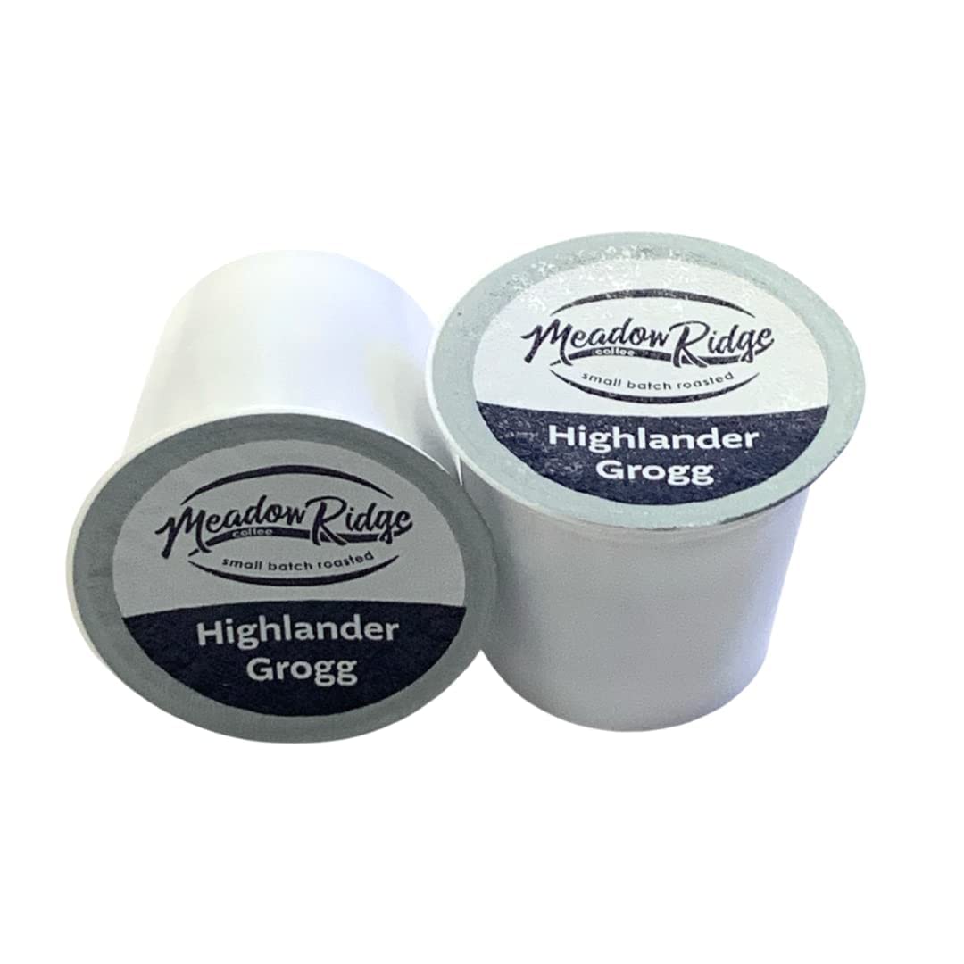 Meadow Ridge Coffee Highlander Grogg 100% Arabica Coffee Single Serve Cups - 24 Count