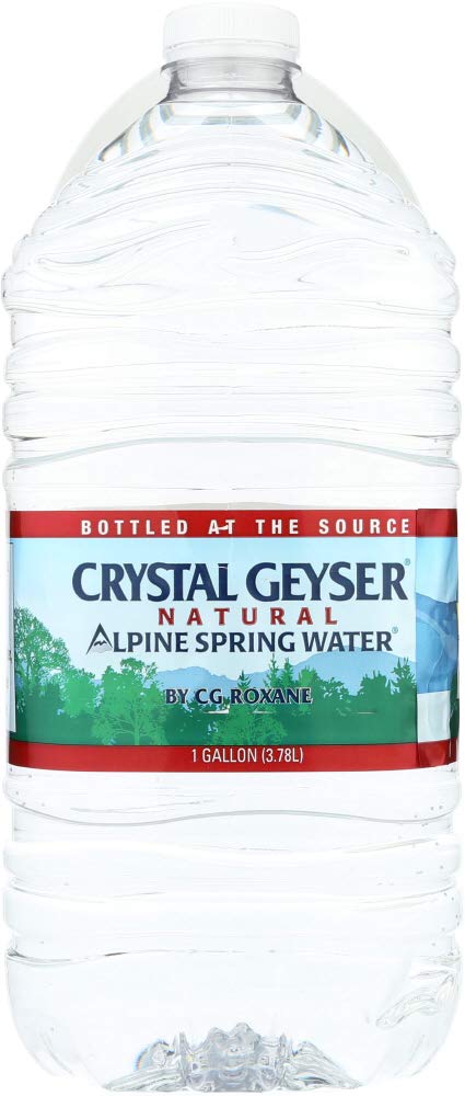 Crystal Geyser Alpine Spring Water Gallon (6 x 1 GAL)