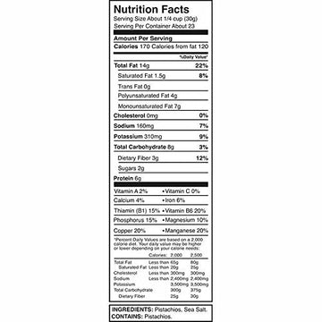 Kirkland Signature Shelled Roasted & Salted Pistachios - 1.5 Lbs
