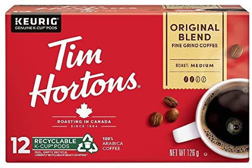 Make Your Day Hortons Coffee K-Cups, Original Blend & Dark Roast, 24 Total K-Cups, 12ct Each, Includes MYD Drink Stirrer