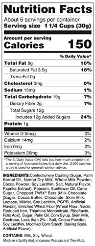 Candy Pop Twix Candy Coated Popcorn (5.25Oz Bags) Made With Real Twix Candy Pieces - Pack Of 12