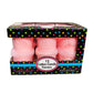Albert's Pink Cotton Candy - 12 Pack - Fluffy Strawberry Sweet Treat - Resealable Tubs - Perfect for Parties & Events (Strawberr