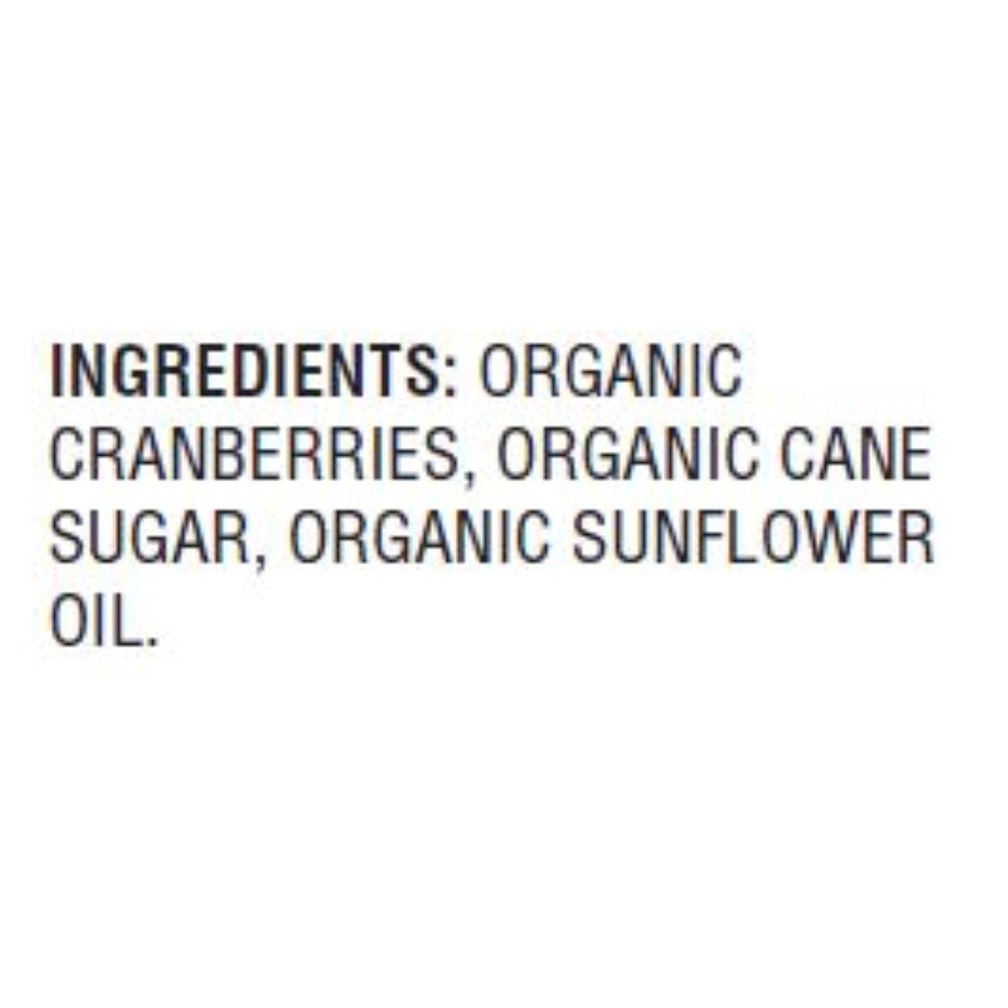 Woodstock Organic Cranberries - Sweetened - Case Of 8 - 5.25 Oz.
