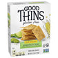 Good Thins Jalapeo & Lime Corn & Rice Snacks Gluten Free Crackers, Bulk Snack Crackers, 6 - 3.5 oz Boxes