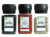 Indus Organics Black Peppercorns (8 Oz), White Peppercorns (8 Oz), Pink Peppercorns (4 Oz), Combo Pack (1x3 Jars of Grinder), Pr