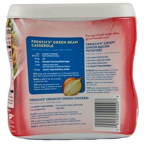 Frenchs Original Crispy Fried Onions, 6 oz