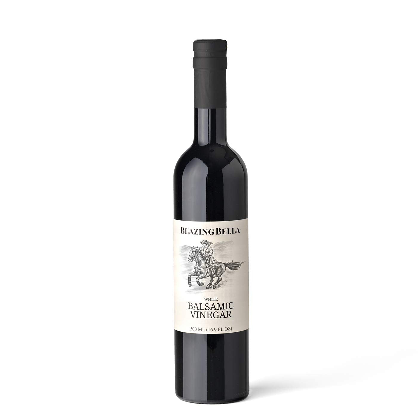 Blazing Bella White Balsamic Vinegar, 500 ML (16.9 Fl Oz), Pack of 1
