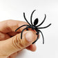 GXXMEI 124 Pieces Spider Rings Plastic Cupcake Topper Halloween Party Favors (Multicolor)