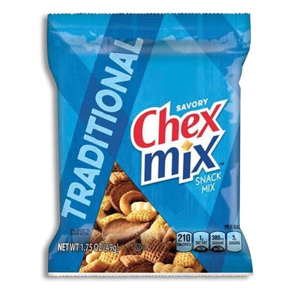 Generic Chex Mix Classics Snack Mix Variety Pack 30 count 1.75 oz bags Packaged By Bools The Perfect Snack Package