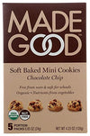 MADEGOOD Organic Chocolate Chip Soft Baked Mini Cookies 5ct, 0.85 OZ