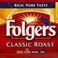 Folgers Classic Roast Coffee, Medium Roast Ground Coffee, 11.3 Ounces