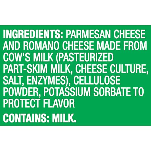 Kraft Grated Parmesan & Romano Cheese Shaker, 8 oz, Pack of 1
