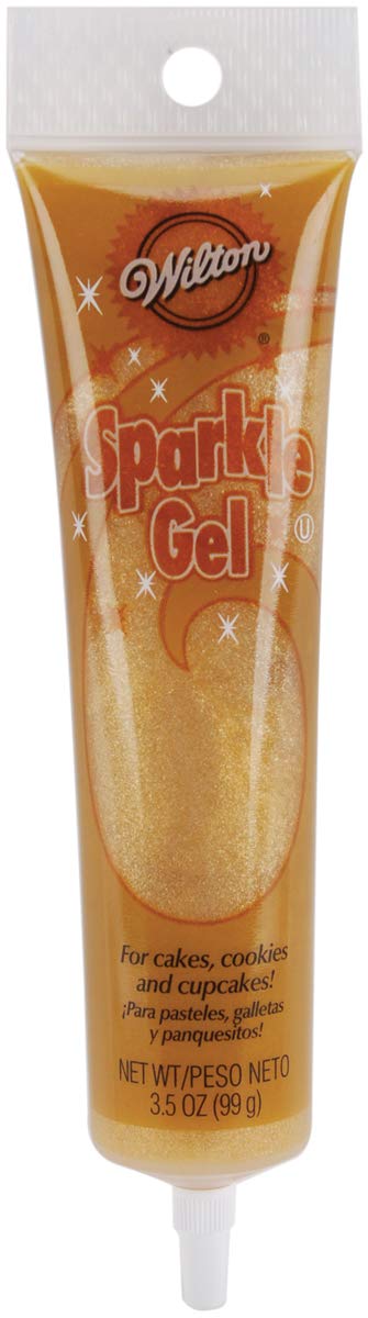 Wilton Sparkle Gel Icing, 3.5 Ounce, Gold