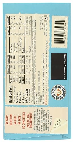 Chocolove Hawaiian Sea Salt 72% Dark Chocolate Bar  3 Oz