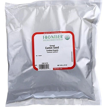 Frontier Organic Ground Cumin Seed, 16 Oz