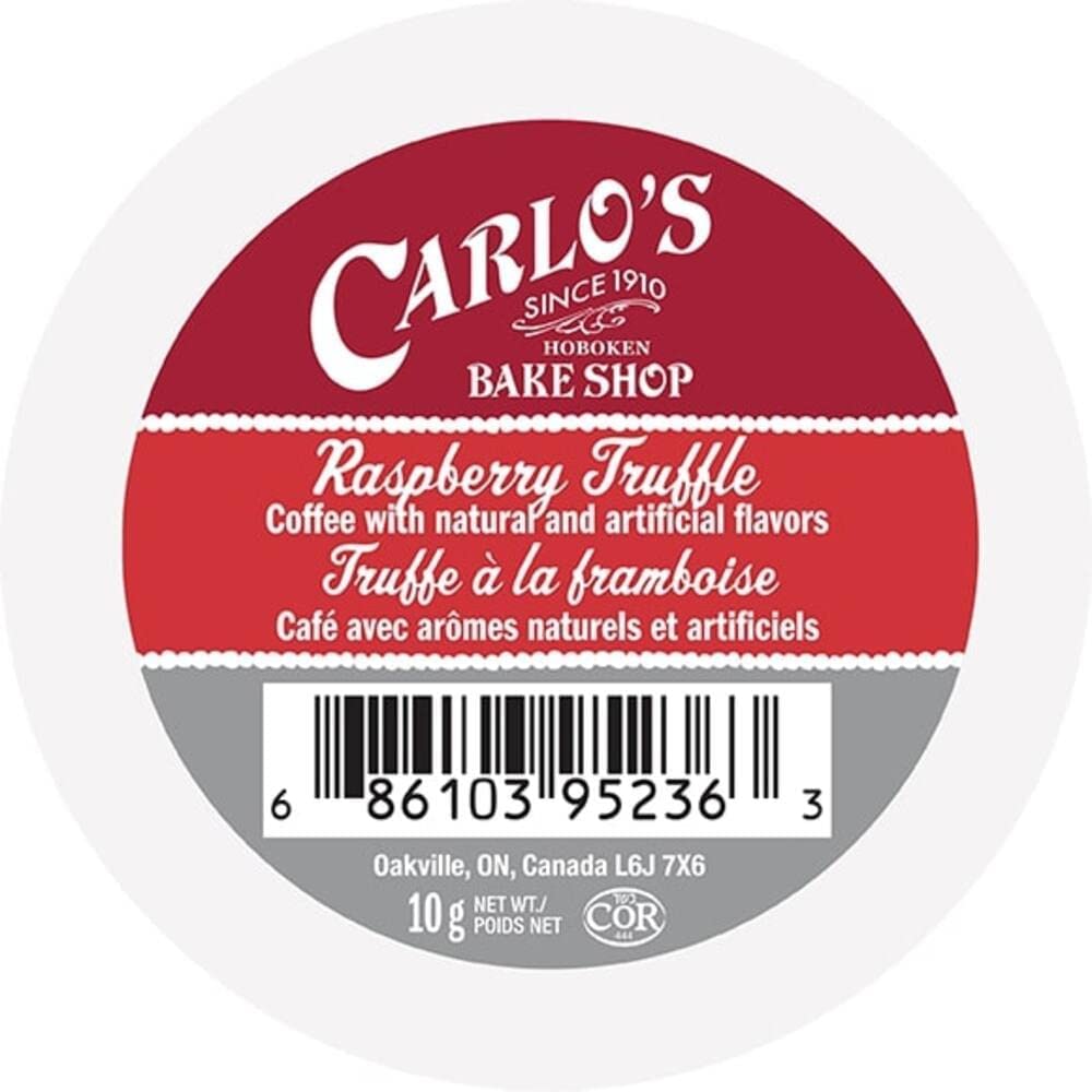 Cake Boss Coffee Raspberry Truffle Single Serve Cups for Keurig, 48 Count (2 Boxes)