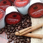 Cinnamon Spice Coffee Pods by Coffee Beanery - Medium Roast Arabica Coffee, 12 Count Pack