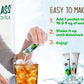 Klass Iced Tea Drink Mix - Sugar Free Variety Pack - Peach & Lime Black Tea On-The-Go! (44 Count Powder Stick Packs) 5 Calories Per Packet