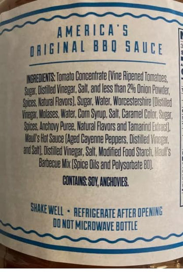 Maull'S Classic Bbq Sauce- 38 Ounce Bottle - Original St Louis Mo Style Barbeque Since 1926 (1)