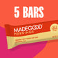 MadeGood Morning Cinnamon Bun Bars, 5ct/5.3 Oz, Organic Snacks