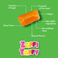 Zaffi Taffy Orange Cream - Indulge in the Creamy Citrus Flavor of Orange Cream Zaffi Taffy, 5oz Bag (Pack of 2)