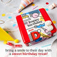 Davids Cookies Happy Birthday Gift For Everyone - 1Lb Butter Pecan Meltaways Cookies With Crunchy Pecans And Powdered Sugar - Pr