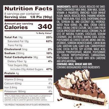 Edwards MultiServe Hersheys Pie Frozen, Chocolate, 25.5 Ounce