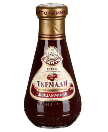 Tkemali Cherry Plum Sauce for Meat, Grill and Barbecue 300g/10.58oz Traditional Georgian Cuisine by Kinto (Mild Hot)