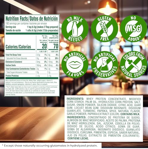 Knorr Professional Ultimate Hollandaise Sauce Mix Vegetarian, Gluten Free, No Artificial Flavors or Preservatives, No added MSG,