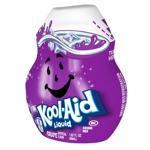 Kool-Aid Soft Drink Mixed Variation (1.62 Fl Oz (Pack Of 4), Grape)