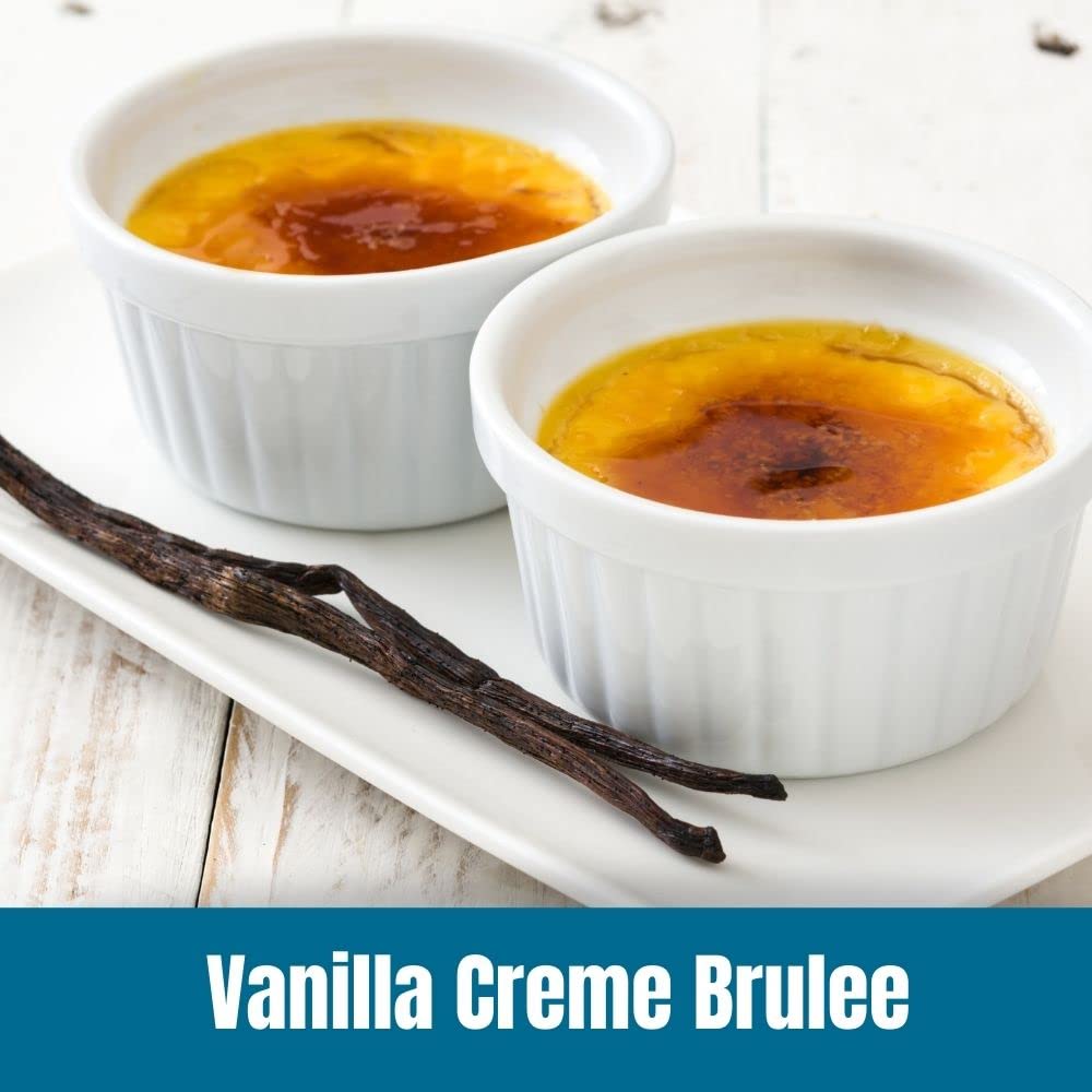 Door County Coffee Vanilla Creme Brulee Decaf Flavored Coffee 10Oz Bag | Ground Coffee Medium Roast | 100% Arabica Coffee | Vanilla Creme Brulee Decaf