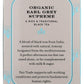 Harney & Sons enhanced Tea  Organic Earl Grey Supreme Black Tea  Individually Wrapped Tea Bags  20/box