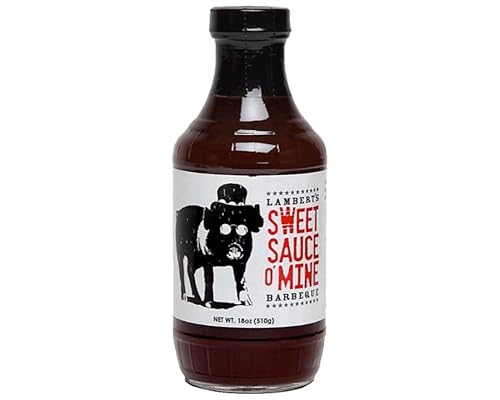 Lamberts Sweet Sauce O Mine BBQ Sauce 18 oz. - case of: 1