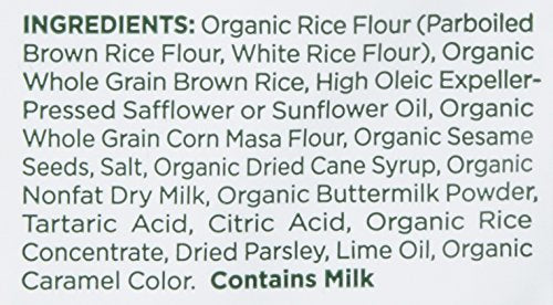 Lundberg Family Farms Rice Chips, Fiesta Lime, 6 Ounce (Pack of 12)