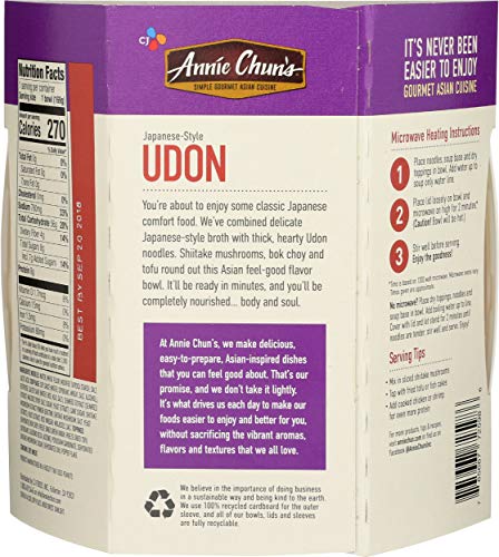 Annie Chuns Udon Noodle Bowl, 5.9 Oz - Pack Of 1