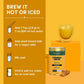 VAHDAM Golden Milk Latte Mix - Turmeric & Ginger, 3.53 oz, Caffeine Free, Non-GMO, Gluten Free, 40 Servings