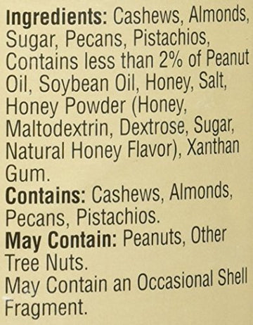 Savanna Orchards Gourmet Honey Roasted Nut Mix with Pistachios, 30 Ounce