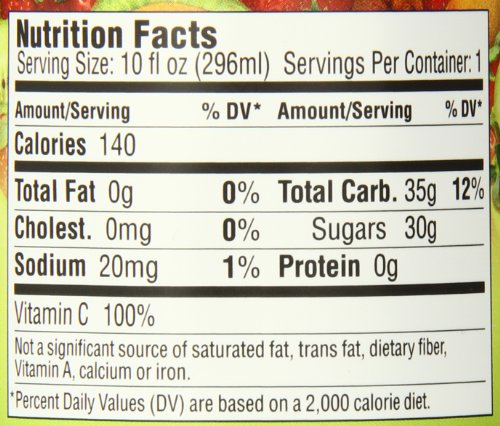 Langers Kiwi Strawberry Juice Cocktail, 10 Fl Oz, Pack of 12