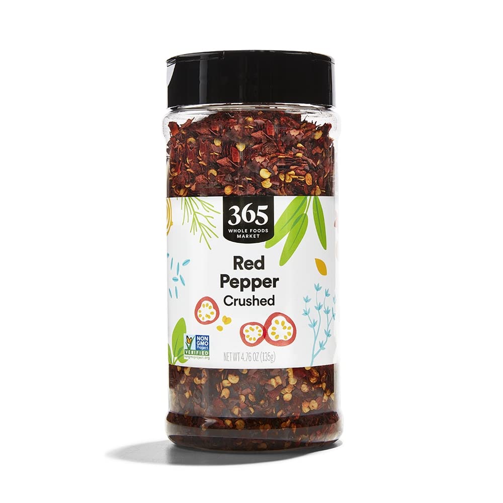 365 by Whole Foods Market, Crushed Red Chile Peppers, 4.76 Ounce