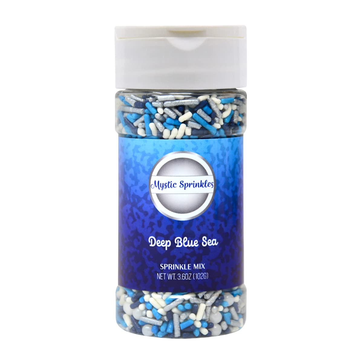 Mystic Sprinkles Sprinkle Mixes (Deep Blue Sea Sprinkle Mix 3.6Oz)