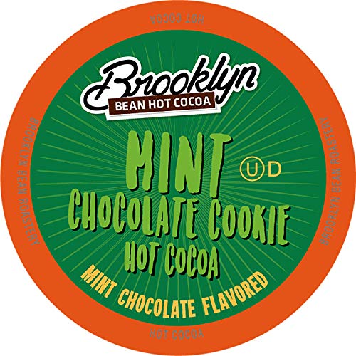 Brooklyn Beans Hot Chocolate Variety Pack Pods  Compatible with 2.0 K-Cup malt-inspired  40 Count