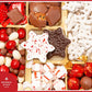 Bonnie and Pops Holiday Tin- with Assorted Christmas Chocolate  Nuts  Bark  Truffles - Festive  Corporate  Family  Gift Basket Idea for Men and Women