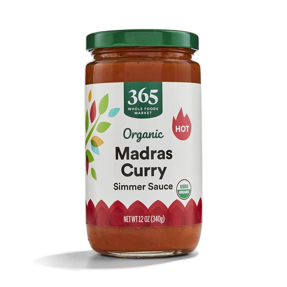 365 By Whole Foods Market, Sauce Madras Curry Organic, 12 Ounce