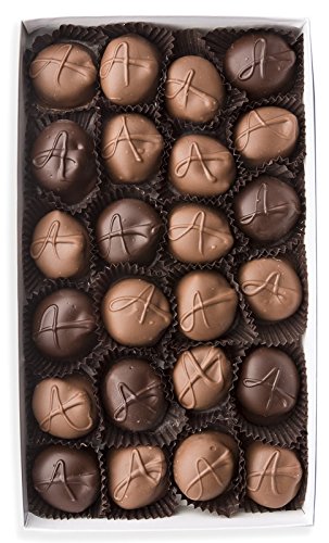 Mrs. CavanaughS 2 Lb Apricot Cream Mixed (Milk 65% & Dark 35%) Chocolate
