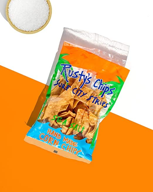 Rustys Chips - Crunchy Gluten Free Snack Pack - Vegan-Friendly, Non-GMO, 1 Count (Pack of 24)