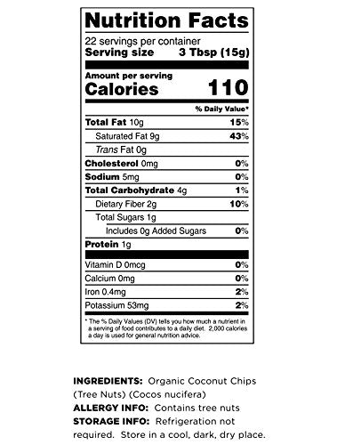 Terrasoul Superfoods Organic Toasted Coconut Chips, Pack of 3 (2.25 Lbs) - Unsweetened | Unsalted | Perfectly Toasted Coconut