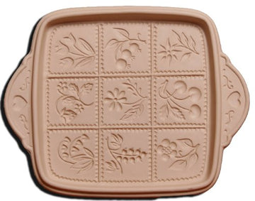 Brown Bag Flowers & Berries Shortbread Cookie Pan