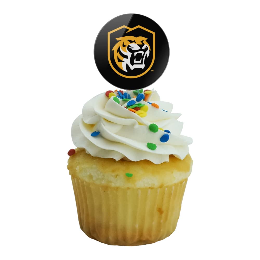 Colorado College Primary Logo Cupcake Picks Toppers Decoration Set Of 6