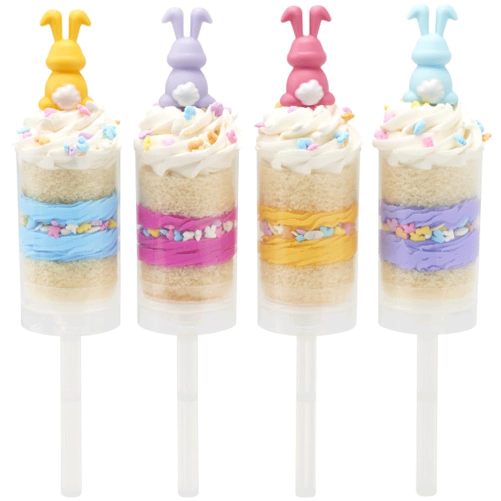 Easter Bunny Cupcake Picks - 24 Pc