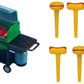 Barbecue Grill with Hamburger and Hotdog Picks Kit
